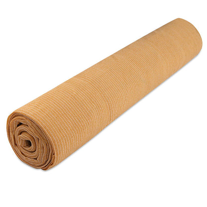 Instahut 20m Shade Cloth Roll - 50% Shade Block, Sandstone, 1.83m Wide