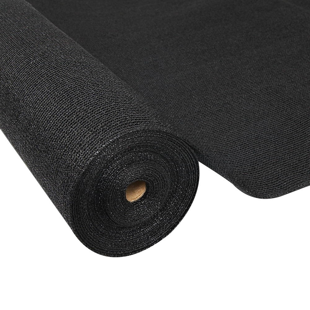 Instahut 50% Shade Cloth 1.83m x 20m UV-Stabilized Heavy Duty Garden Mesh Roll BK - SuperSaverAU - view 8