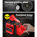 Giantz Tool Sharpener 96W Electric Drill Bit Knife Scissor Chisel Planer Grinder - SuperSaverAU - view 6