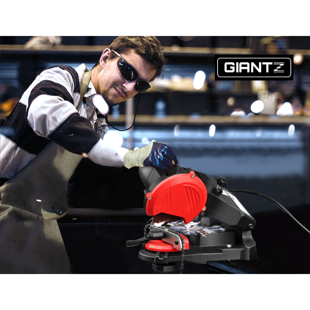 Giantz Chainsaw Sharpener Electric Chain Blade Sharpening Tool Grinder - SuperSaverAU - view 6