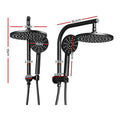 Cefito 9" Rain Shower Head Set, Handheld, Matte Black, 3-Spray, Brass Body - SuperSaverAU - view 2