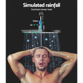 Cefito 9" Rain Shower Head Set, Handheld, Matte Black, 3-Spray, Brass Body - SuperSaverAU - view 3