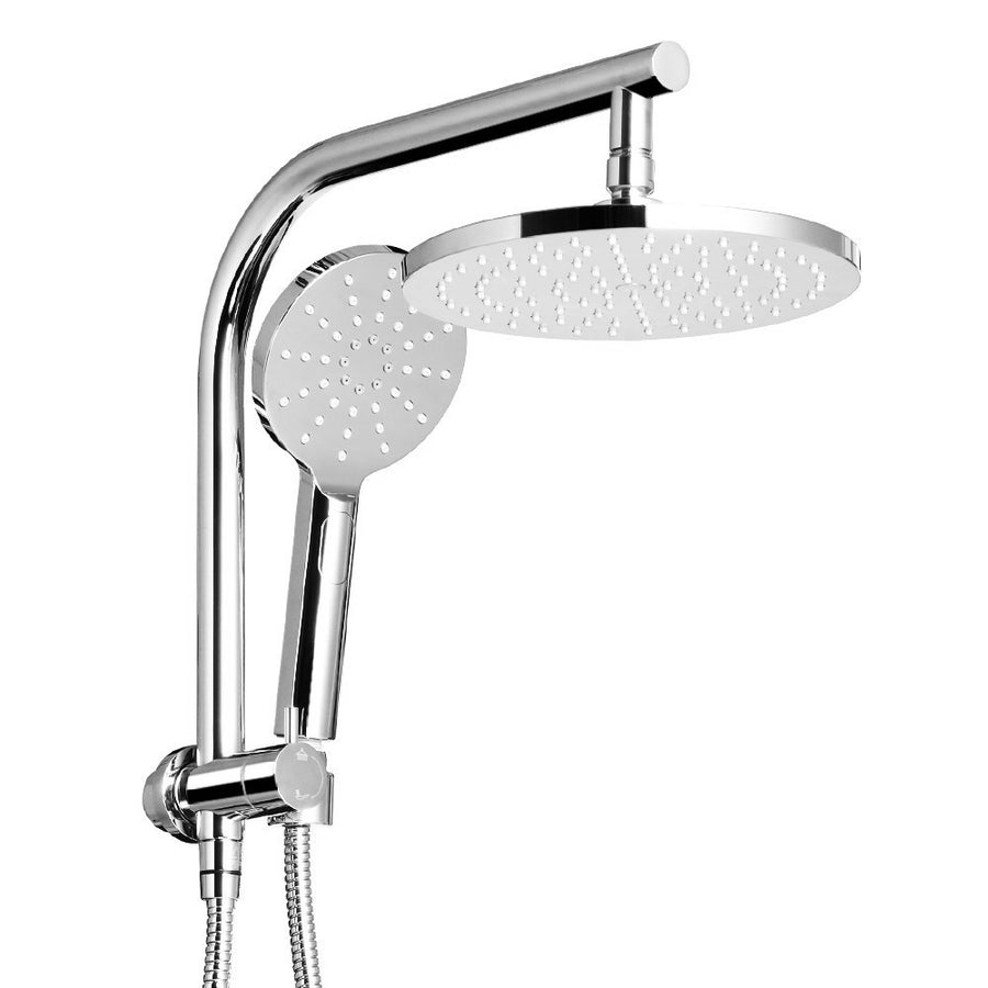 Cefito 9'' Rain Shower Head Set Handheld Round High Pressure Chrome - SuperSaverAU - view 1