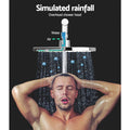 Cefito 9'' Rain Shower Head Set Handheld Round High Pressure Chrome - SuperSaverAU - view 3