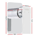 Cefito Shower Mixer Tap Brass Hot Cold Chrome Finish Leakproof 35mm Cartridge - SuperSaverAU - view 2