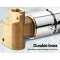 Cefito Shower Mixer Tap Brass Hot Cold Chrome Finish Leakproof 35mm Cartridge - SuperSaverAU - view 5