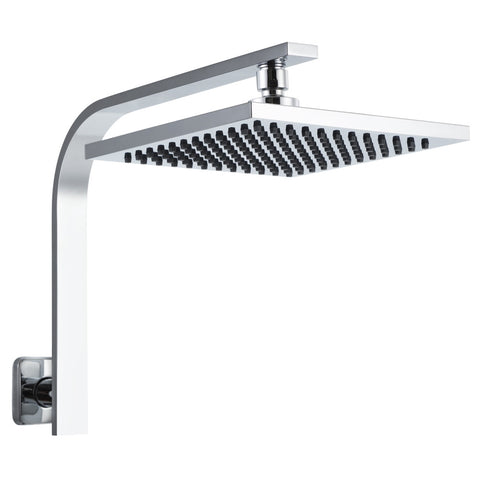 Cefito 8" Rain Shower Head - WaterMark Certified, Chrome Finish, Brass Body - SuperSaverAU - view 1