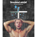 Cefito 8" Rain Shower Head - WaterMark Certified, Chrome Finish, Brass Body - SuperSaverAU - view 4