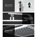 Cefito 8" Rain Shower Head - WaterMark Certified, Chrome Finish, Brass Body - SuperSaverAU - view 5