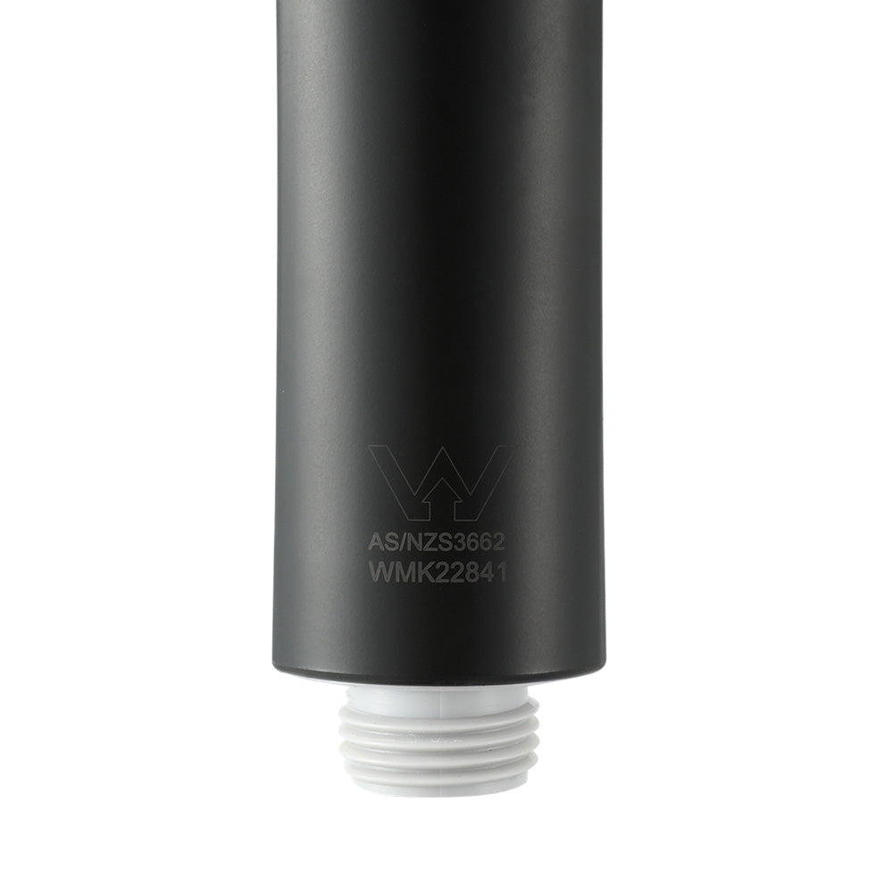 Handheld Shower Head 4.5" High Pressure 5 Modes Matte Black ABS Construction - SuperSaverAU - view 3