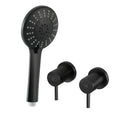 Cefito 4.5" Handheld Shower Head Round with Wall Twin Swivel Bathroom Tap - SuperSaverAU - view 2