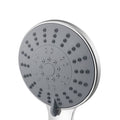 Handheld Shower Head 4.5" High Pressure 5 Modes Chrome - Durable ABS, Water-Saving - SuperSaverAU - view 3