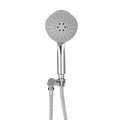 4.7'' Handheld Shower Head with Holder - High Pressure Silver - SuperSaverAU - view 3