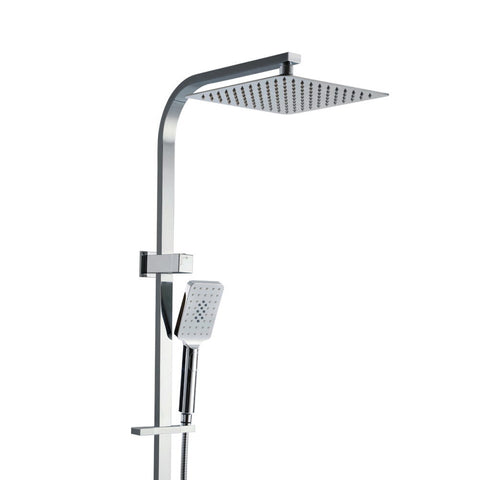 Cefito 10'' Rain Shower Head Set Handheld Square High Pressure Chrome - SuperSaverAU - view 1