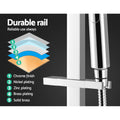 Cefito 10'' Rain Shower Head Set Handheld Square High Pressure Chrome - SuperSaverAU - view 5