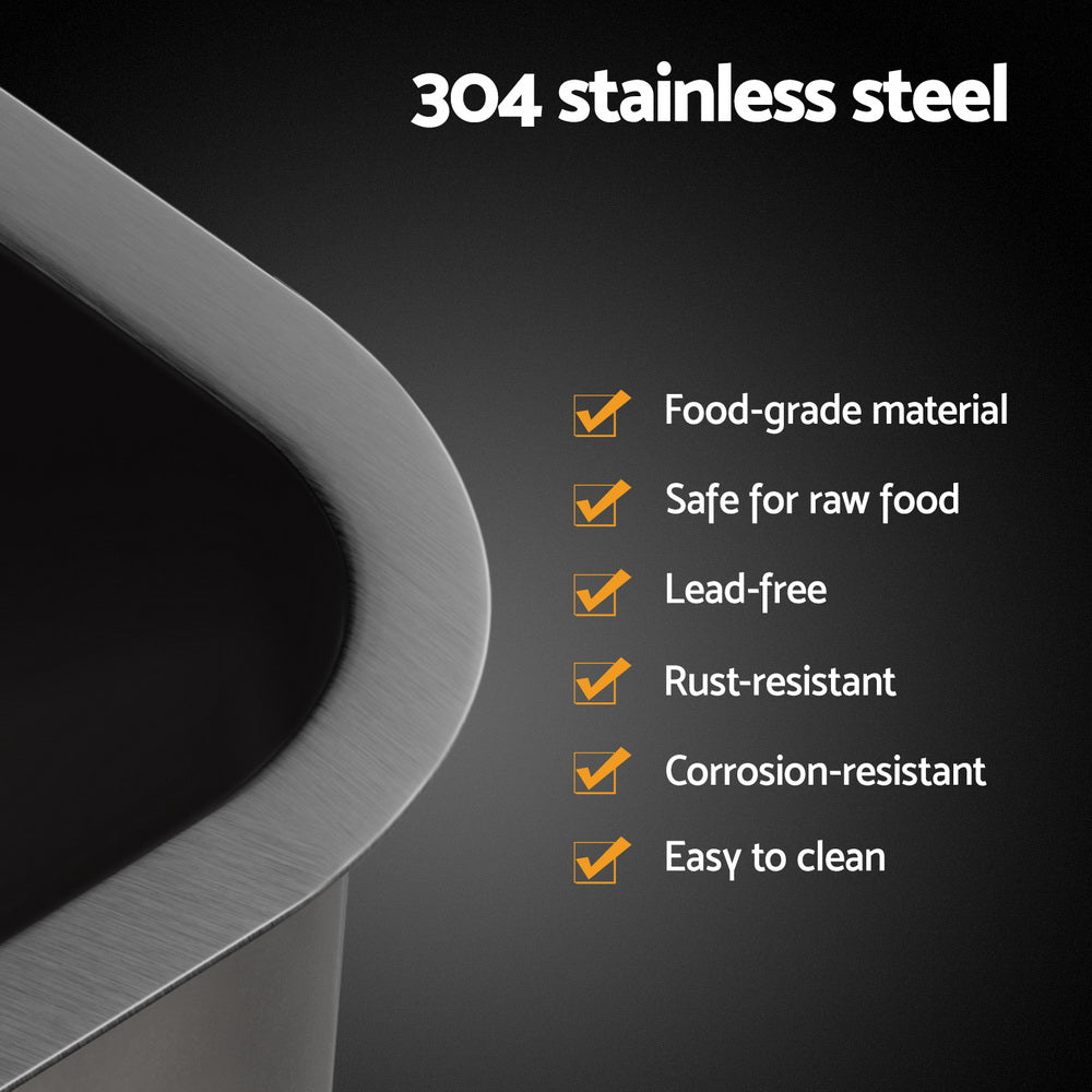 Cefito 30x36cm Nano Stainless Steel Kitchen Sink