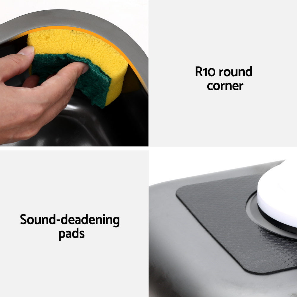 Cefito 30x36cm Nano Stainless Steel Kitchen Sink