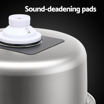 Cefito 43cm Round Stainless Steel Kitchen Sink