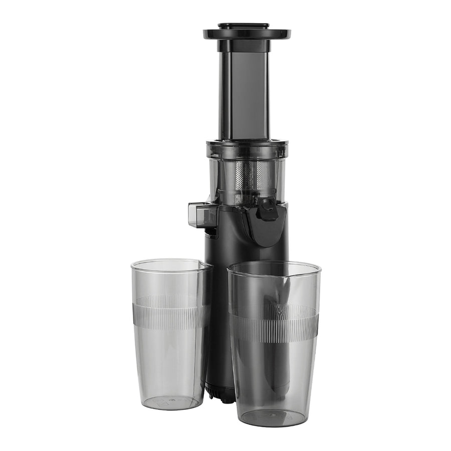 Devanti Slow Juicer Cold Press Fruit Juice Extractor 130W Black - SuperSaverAU - view 1