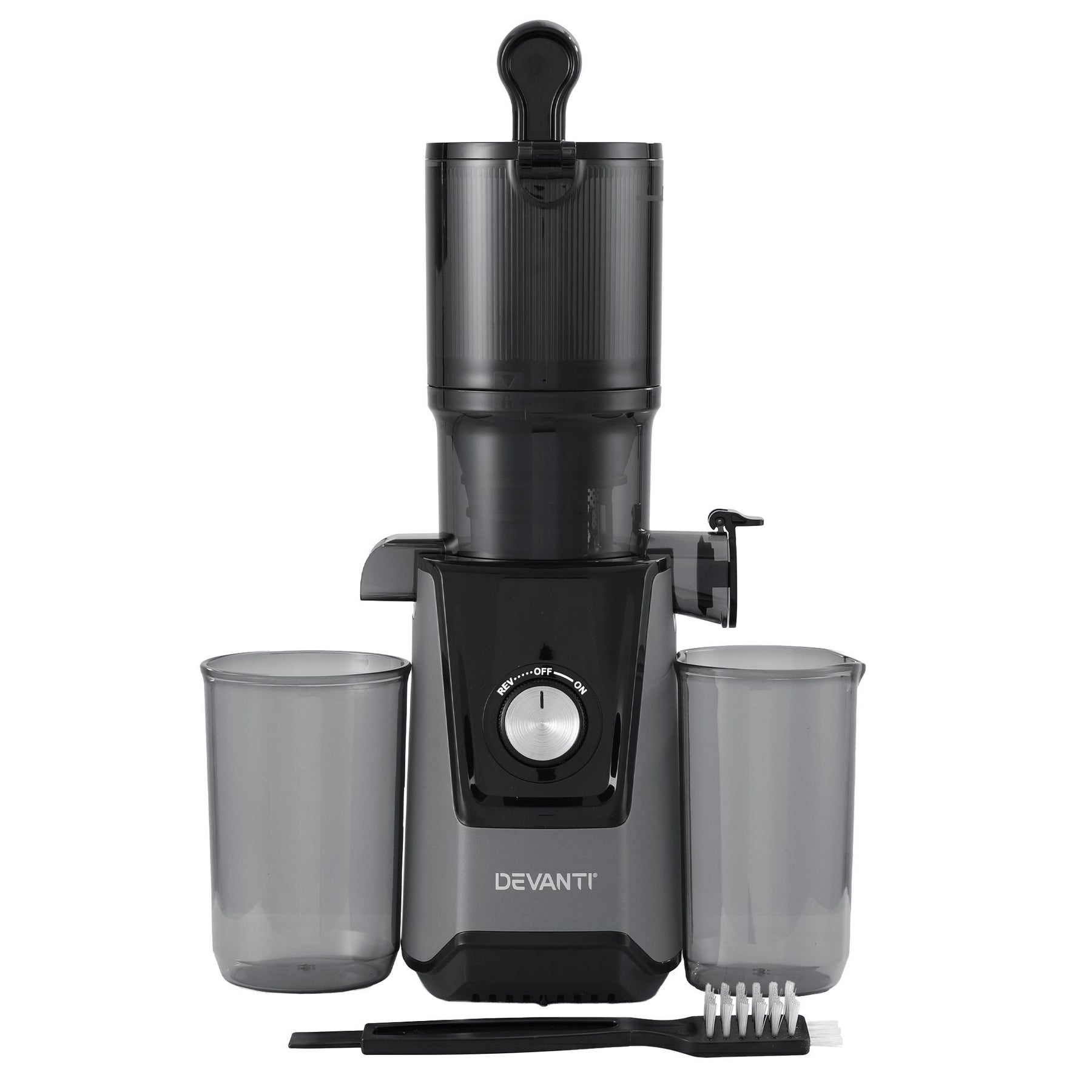 DEVANTI 200W Cold Press Slow Juicer with 108mm Chute