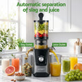 DEVANTI 200W Cold Press Slow Juicer with 108mm Chute