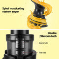Devanti Slow Juicer Cold Press Fruit Juice Extractor 200W Black - SuperSaverAU - view 5