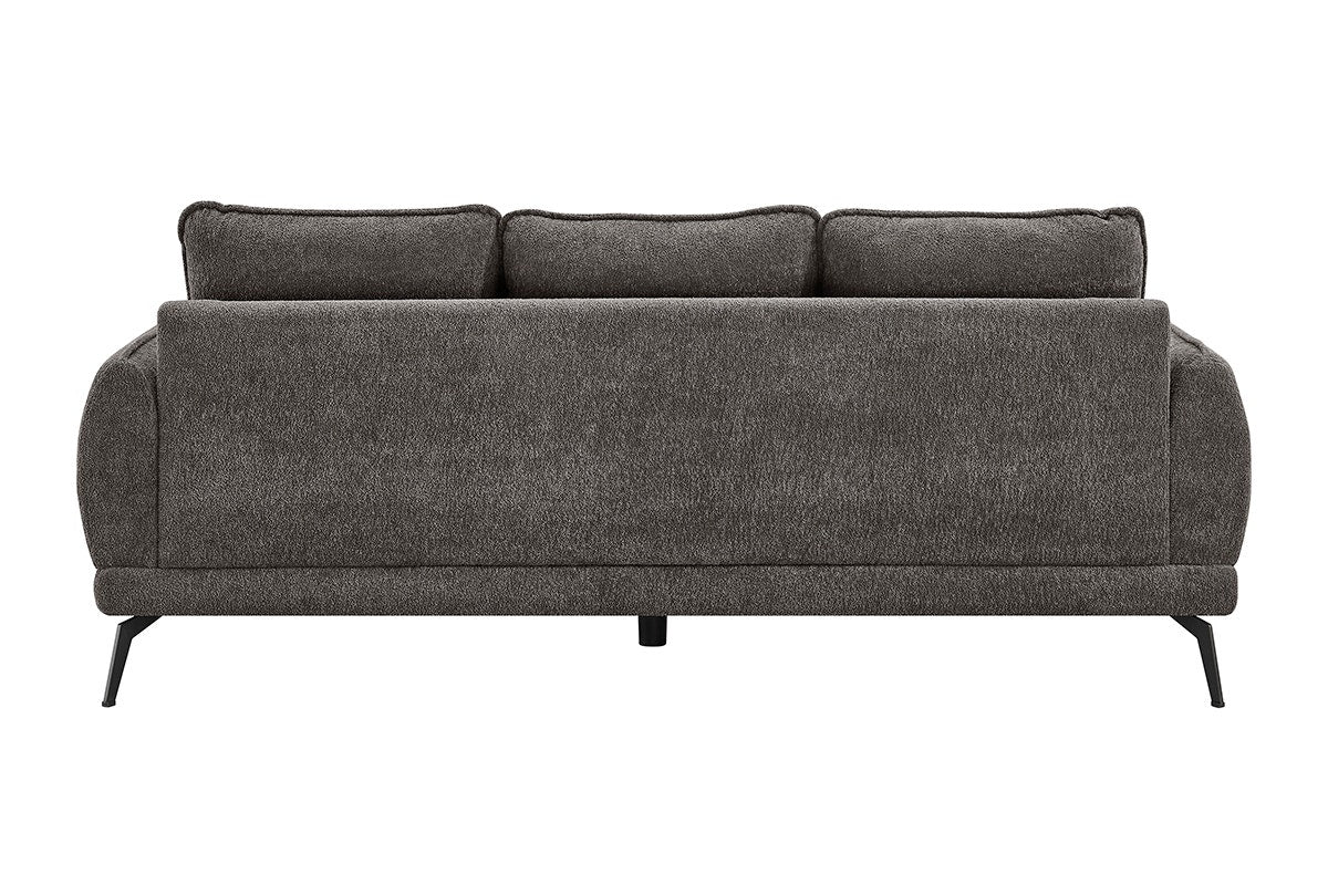Shangri-La Bellamy 3 Seater Sofa with Reversible Chaise (Charcoal)