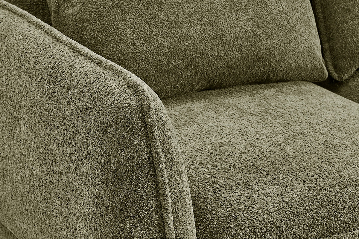 Shangri-La Bellamy 3 Seater Sofa with Reversible Chaise (Green)