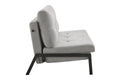 Shangri-La Brad Upholstered Double Sofa Bed (Grey)