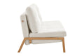 Shangri-La Brad Upholstered Double Sofa Bed (Natural)
