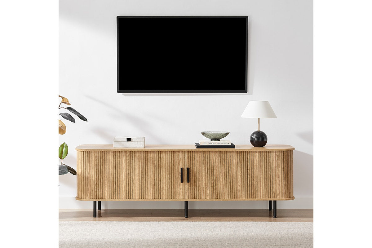 Shangri-La 2-Door Byron Entertainment Unit (Natural)