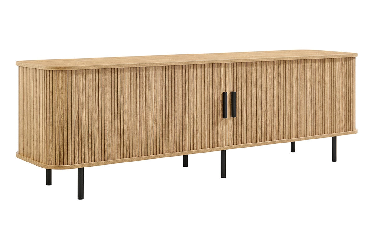 Shangri-La 2-Door Byron Entertainment Unit (Natural)