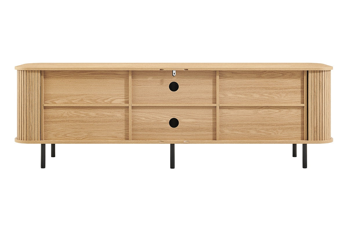 Shangri-La 2-Door Byron Entertainment Unit (Natural)