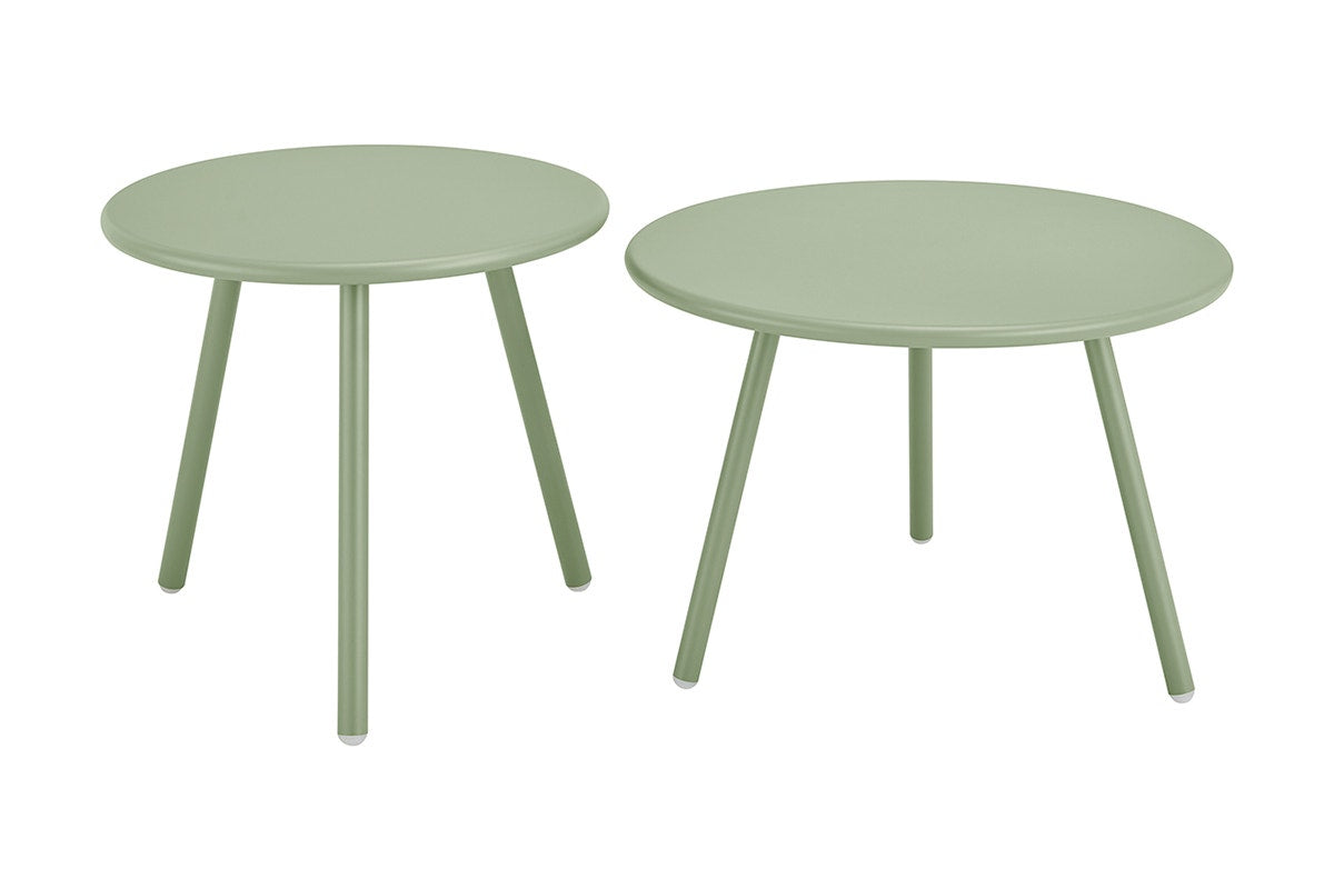 Shangri-La Chapman Outdoor Armchair and Table Set (Green)