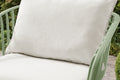 Shangri-La Chapman Outdoor Armchair and Table Set (Green)