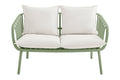 Shangri-La Chapman Outdoor Armchair and Table Set (Green)