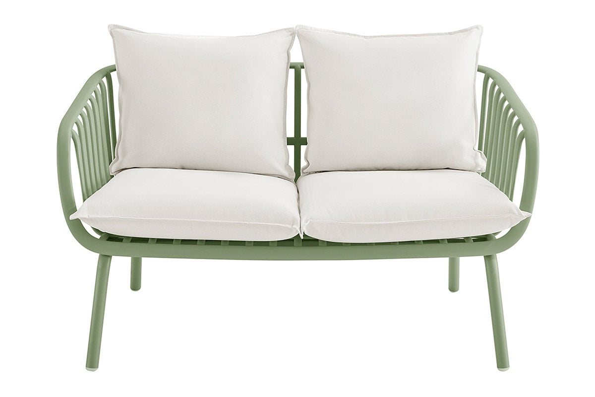 Shangri-La Chapman Outdoor Armchair and Table Set (Green)
