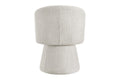 Shangri-La Castro Upholstered Swivel Dining Chair (Beige)