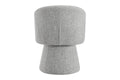 Shangri-La Castro Upholstered Swivel Dining Chair (Grey)