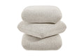 Shangri-La Iris Ottoman (Beige)