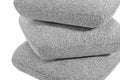 Shangri-La Iris Ottoman (Grey)