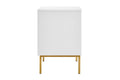 Shangri-La Lilah 2-Drawer Ribbed Bedside Table