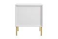 Shangri-La Lilah 2-Drawer Ribbed Bedside Table