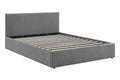 Shangri-La Lyon Gas Lift Storage Bed Frame (Grey, Queen)