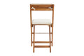 Shangri-La Maya Bay 4 Seater Foldable Outdoor Patio Set Acacia Wood (Teak Cream)
