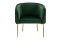 Shangri-La Mimi Premium Velvet Armchair (Olive Green)