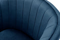 Shangri-La Mimi Premium Velvet Armchair (Navy)
