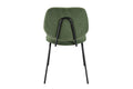 Set of 4 Shangri-La Mullion Corduroy Dining Chairs (Green)