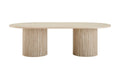 Shangri-La Noosa Travertine-Look Coffee Table (Natural)
