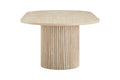 Shangri-La Noosa Travertine-Look Coffee Table (Natural)